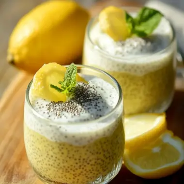 Zesty Lemon Curd Chia Pudding for a Refreshing Dessert 10 Lemon Curd Chia Pudding