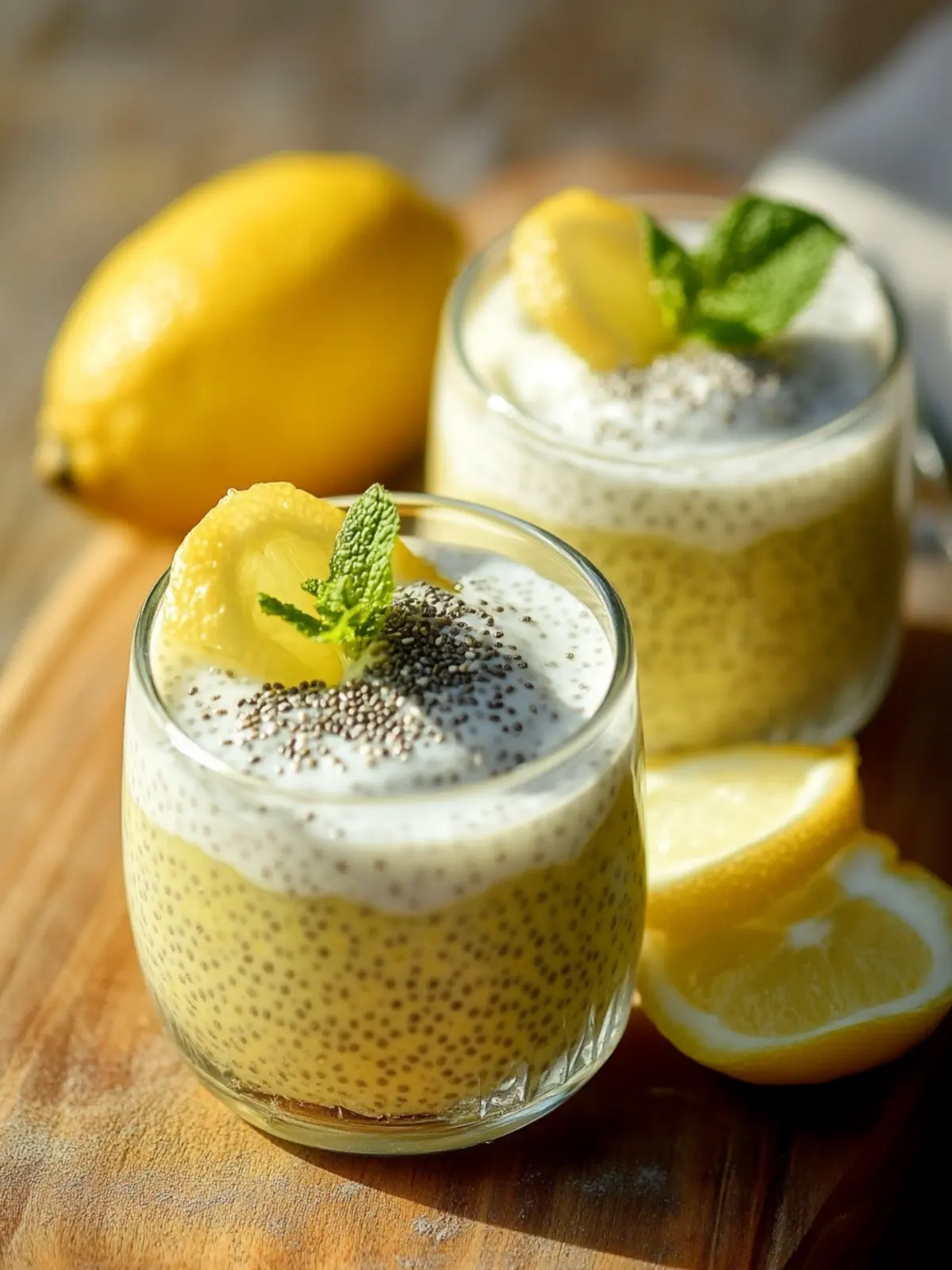 Zesty Lemon Curd Chia Pudding for a Refreshing Dessert 5 Lemon Curd Chia Pudding