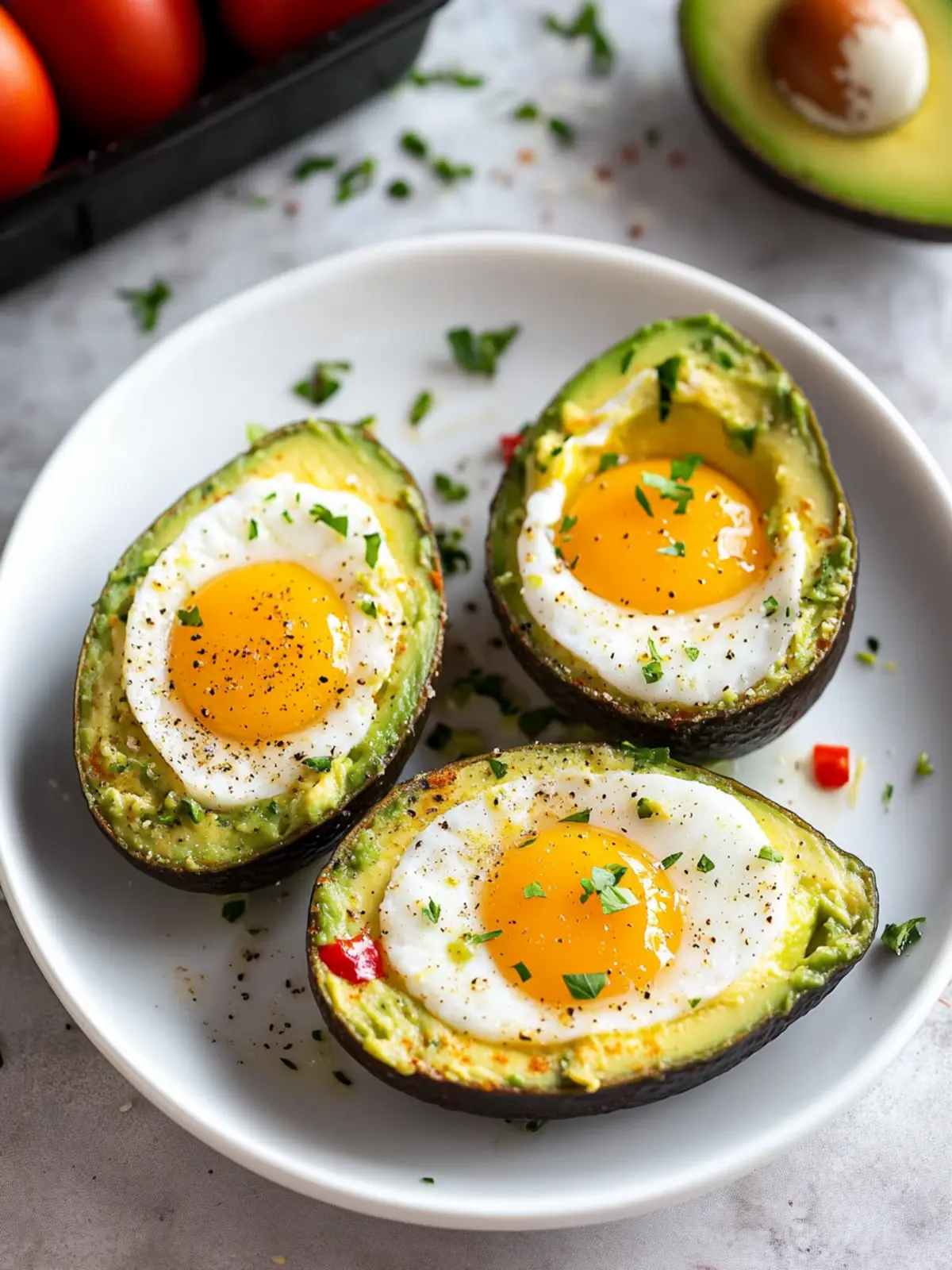 Delicious Air Fryer Avocado Eggs for a Quick Healthy Breakfast 4 Air Fryer Avocado Eggs