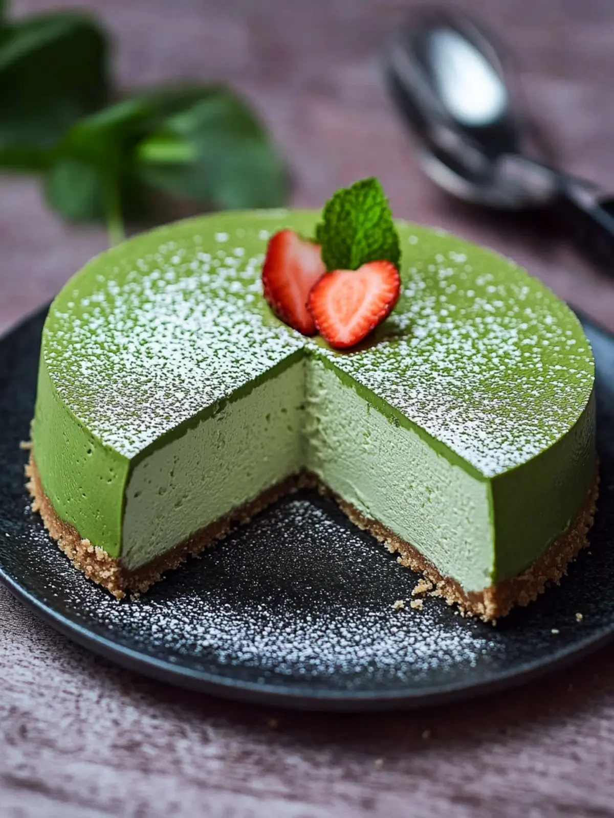 Delightful Matcha Rare Cheesecake for a Sweet Escape 5 Matcha Rare Cheesecake