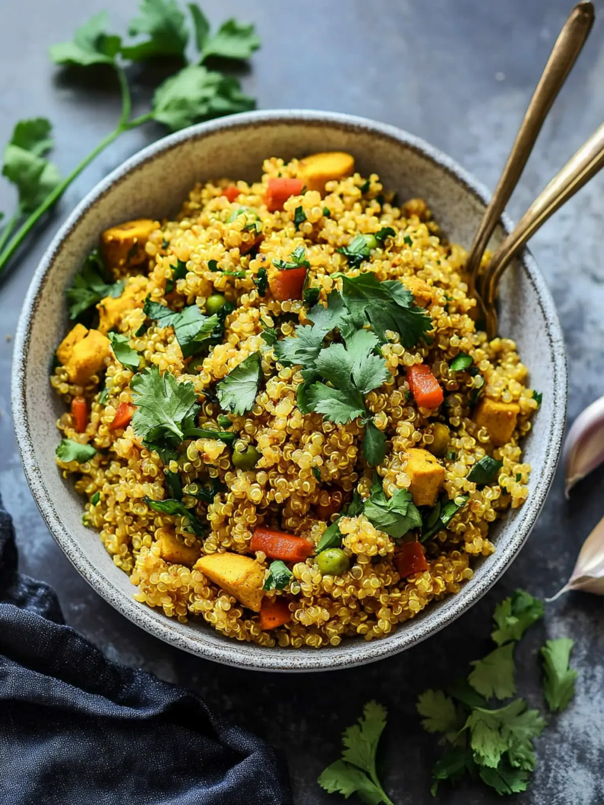 Curry Spiced Quinoa: A Flavorful Twist for Your Dinner Table 4 Curry Spiced Quinoa