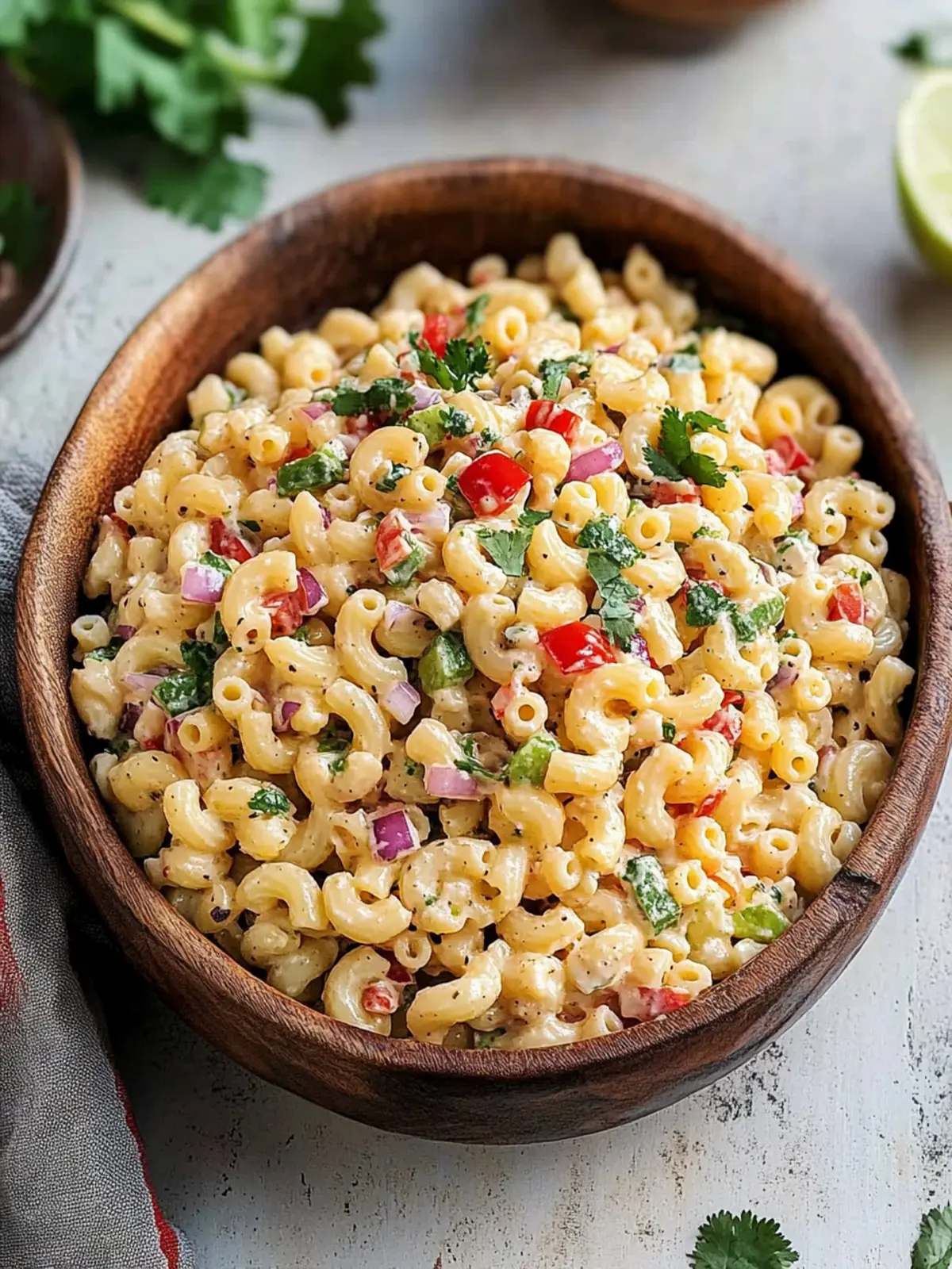 Deliciously Zesty Mexican Macaroni Salad for Your Next BBQ 4 Mexican Macaroni Salad