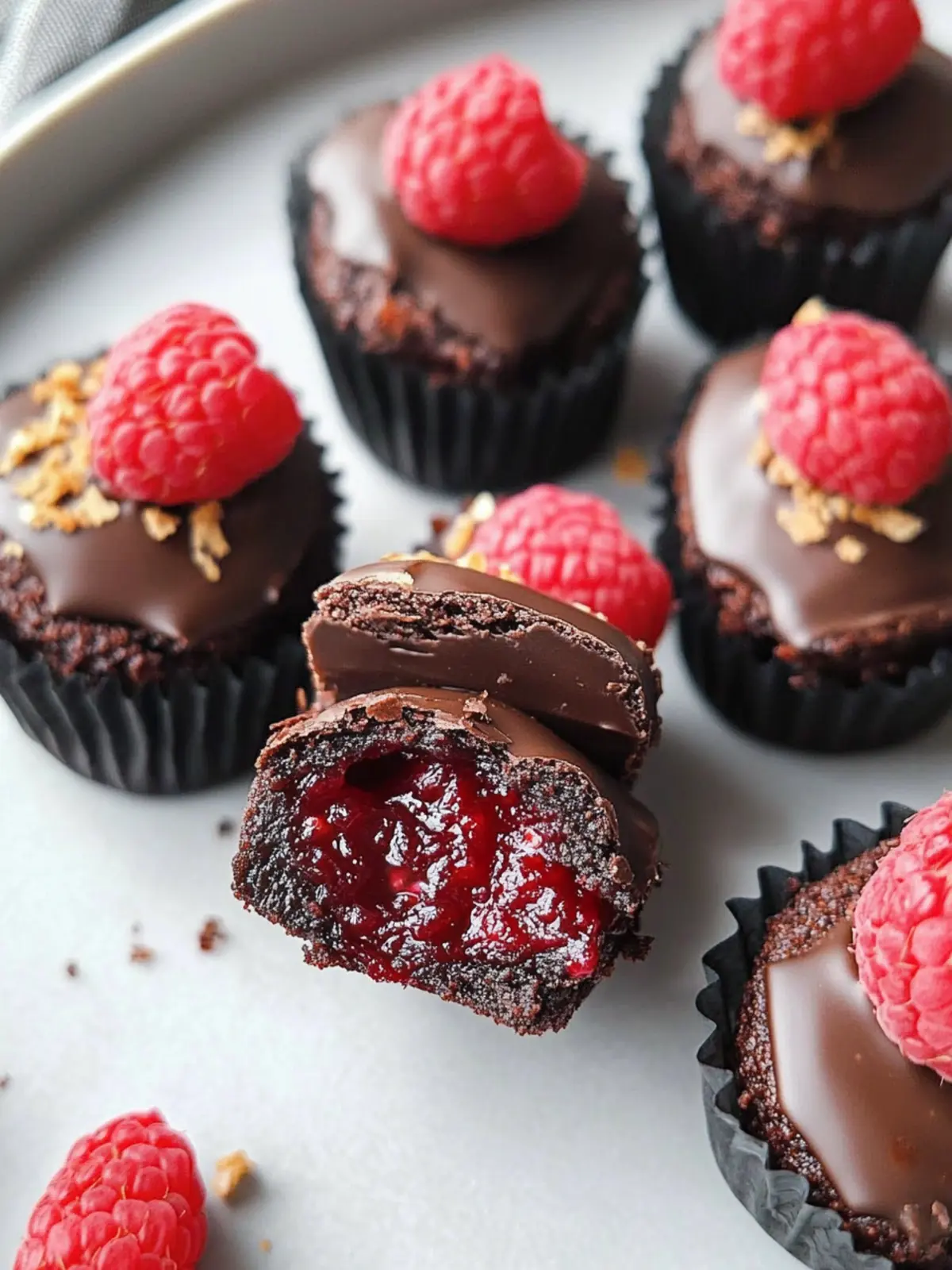 Decadent Raspberry Brownie Date Bites You’ll Love 2 Raspberry Brownie Date Bites