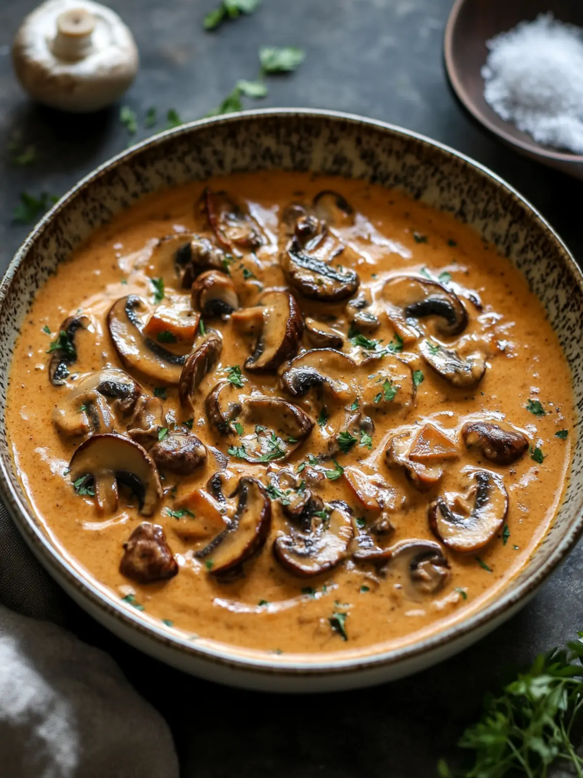 Hearty Hungarian Mushroom Paprikash: A Comfort Meal in 30 Minutes 4 Hungarian Mushroom Paprikash