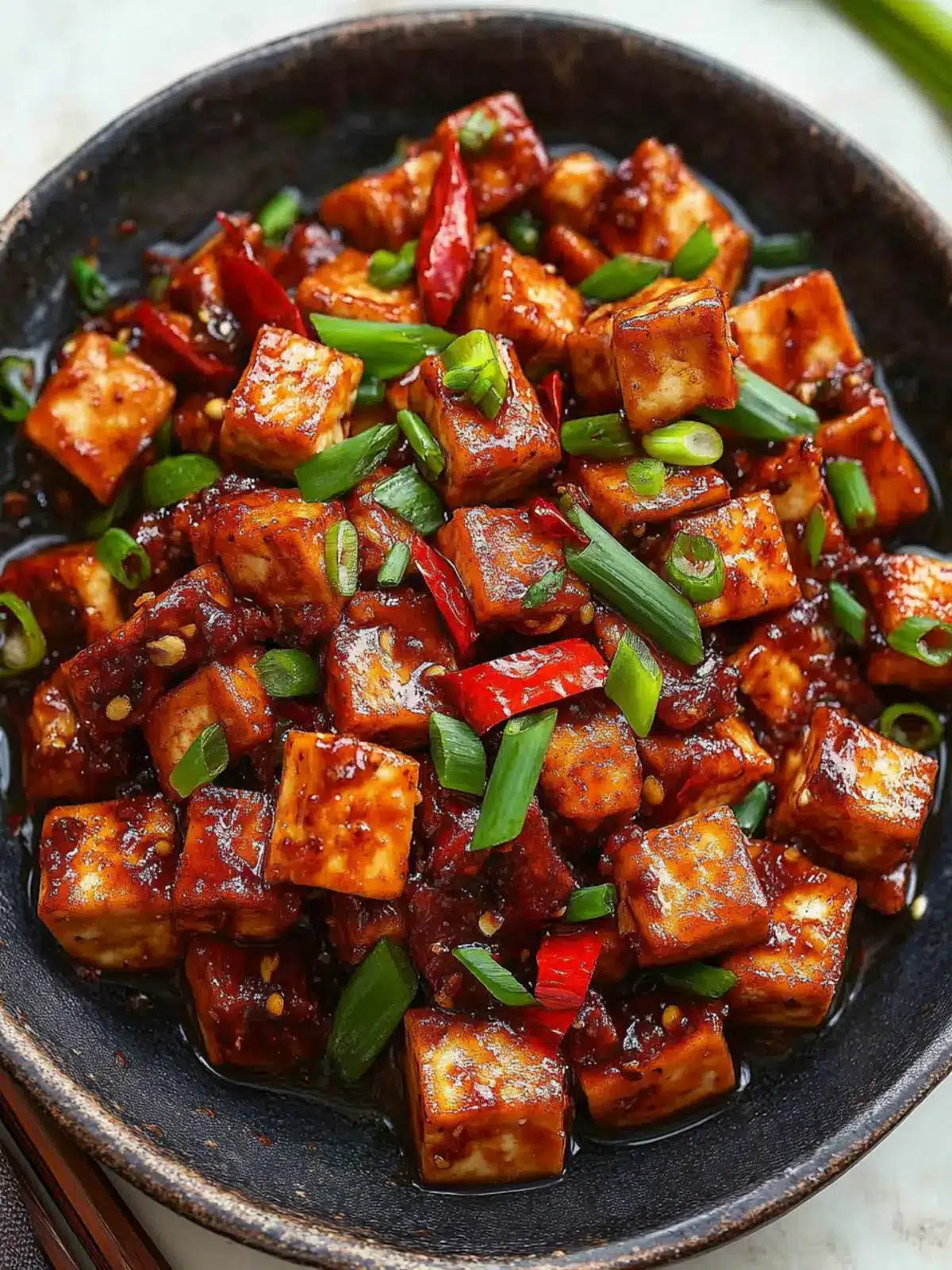 Crispy Szechuan Tofu That Will Spice Up Your Dinner Tonight 3 Crispy Szechuan Tofu
