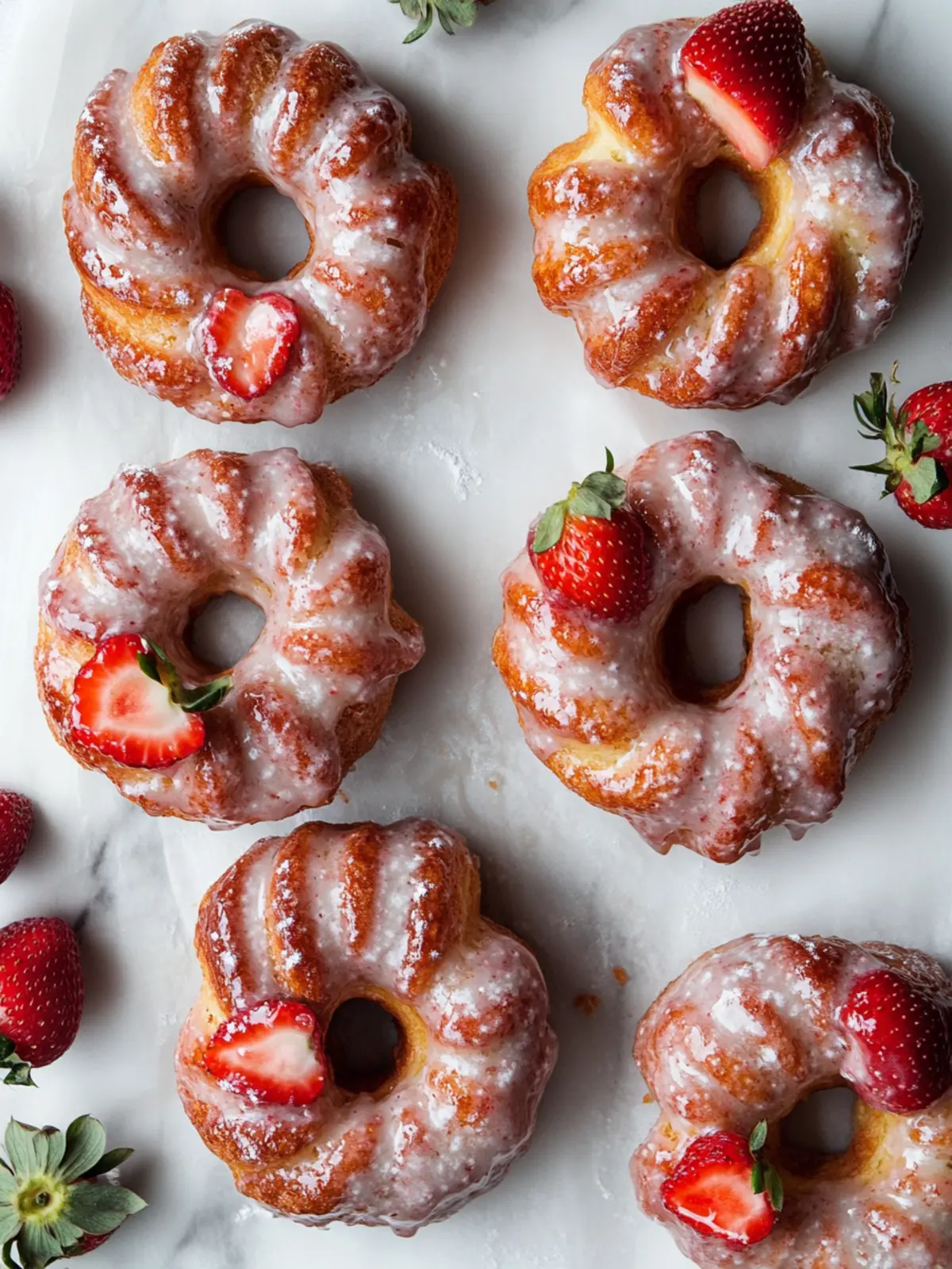 Irresistible Strawberry Glazed French Crullers You’ll Love 3 Strawberry Glazed French Crullers