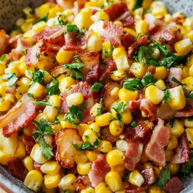 Bacon and Corn Salad: A Creamy Crunch You’ll Crave! 9 Bacon and Corn Salad