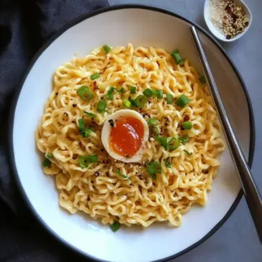 Creamy Cheesy Ramen Noodles Ready in Just 5 Minutes! 9 Cheesy Ramen Noodles