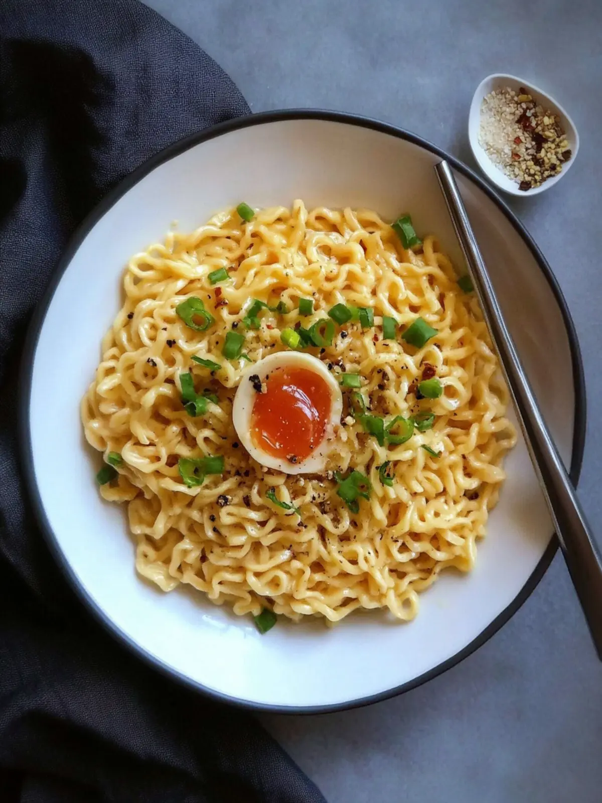 Creamy Cheesy Ramen Noodles Ready in Just 5 Minutes! 5 Cheesy Ramen Noodles