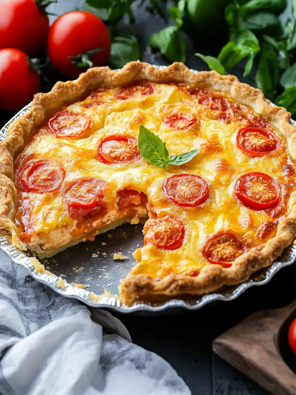 Savor the Flavor: Easy Cheesy Tomato Pie Recipe 3 Tomato Pie