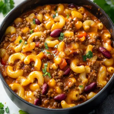 Savory Chili Mac: A Cheesy Comfort Food Delight 9 Chili Mac