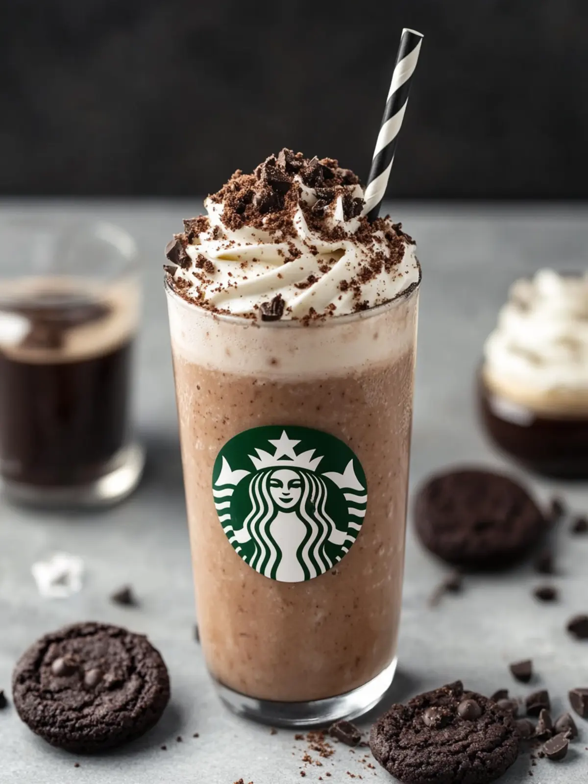 Indulge in Mocha Cookie Crumble Frappuccino Bliss at Home 4 Mocha Cookie Crumble Frappuccino