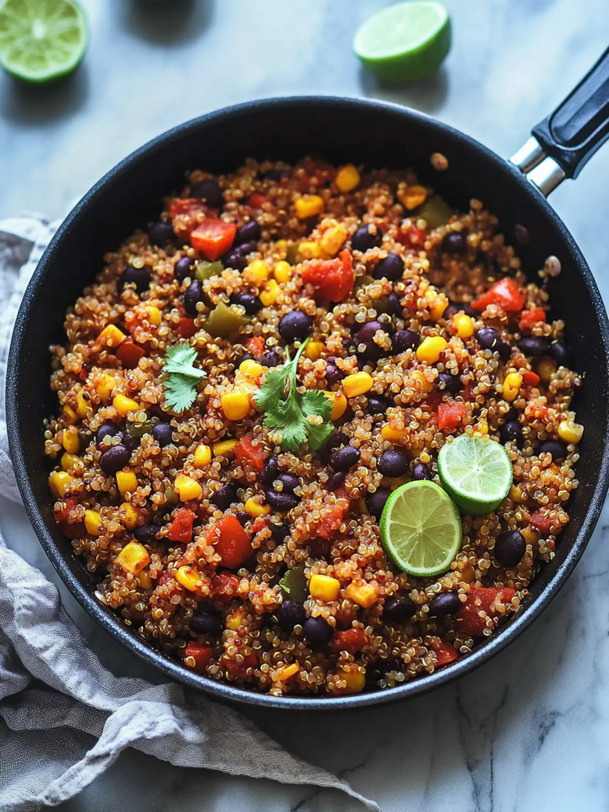 One Pan Mexican Quinoa: A Quick, Flavor-Packed Meal! 3 One Pan Mexican Quinoa