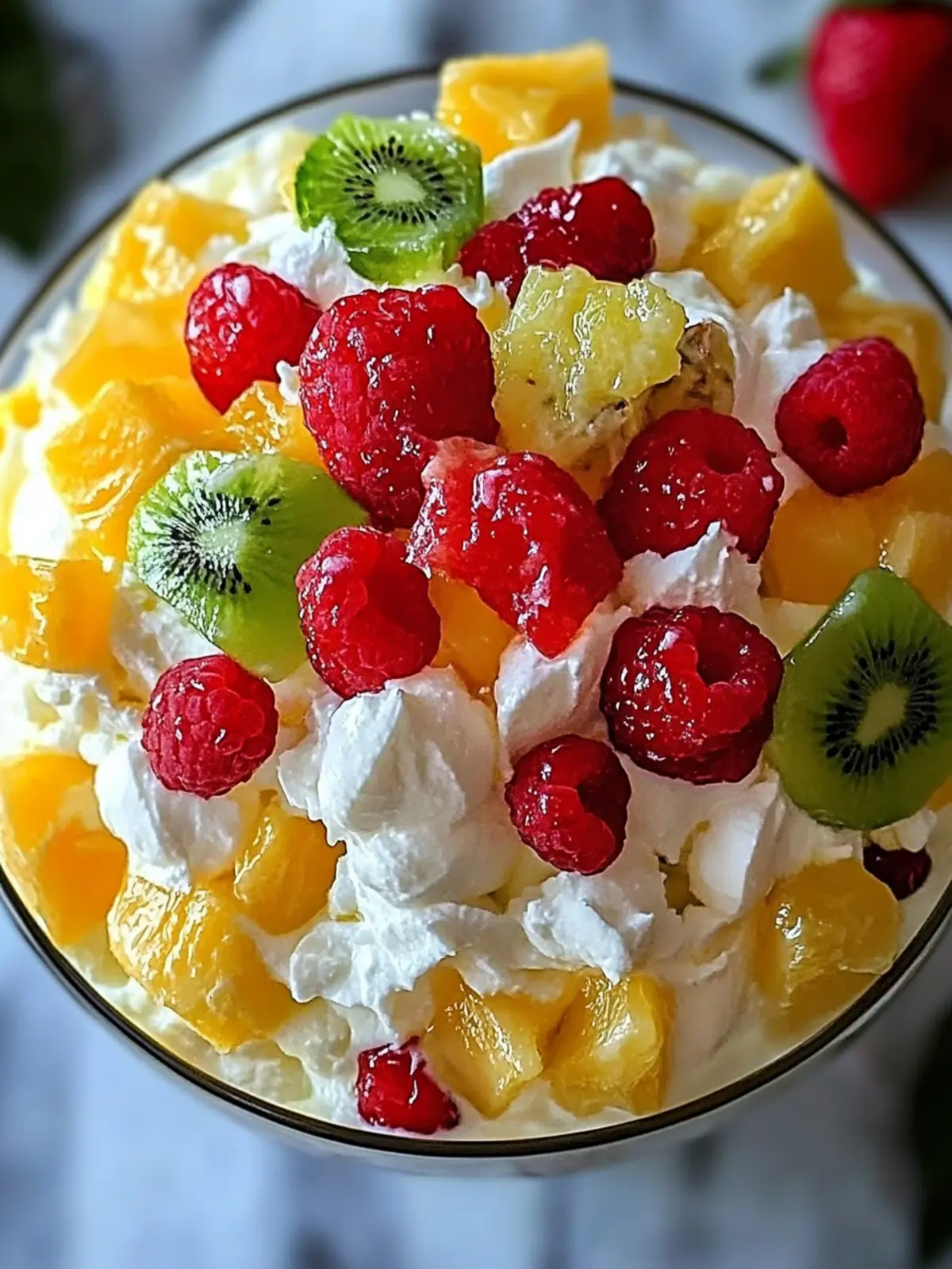 Hawaiian Cheesecake Salad: A Tropical Twist on Classic Bliss 3 Hawaiian Cheesecake Salad