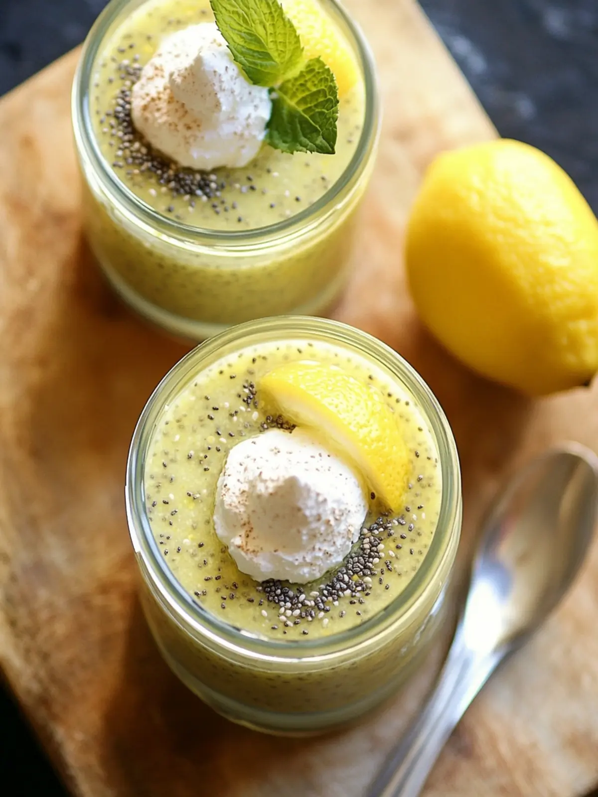 Zesty Lemon Curd Chia Pudding for a Refreshing Dessert 2 Lemon Curd Chia Pudding