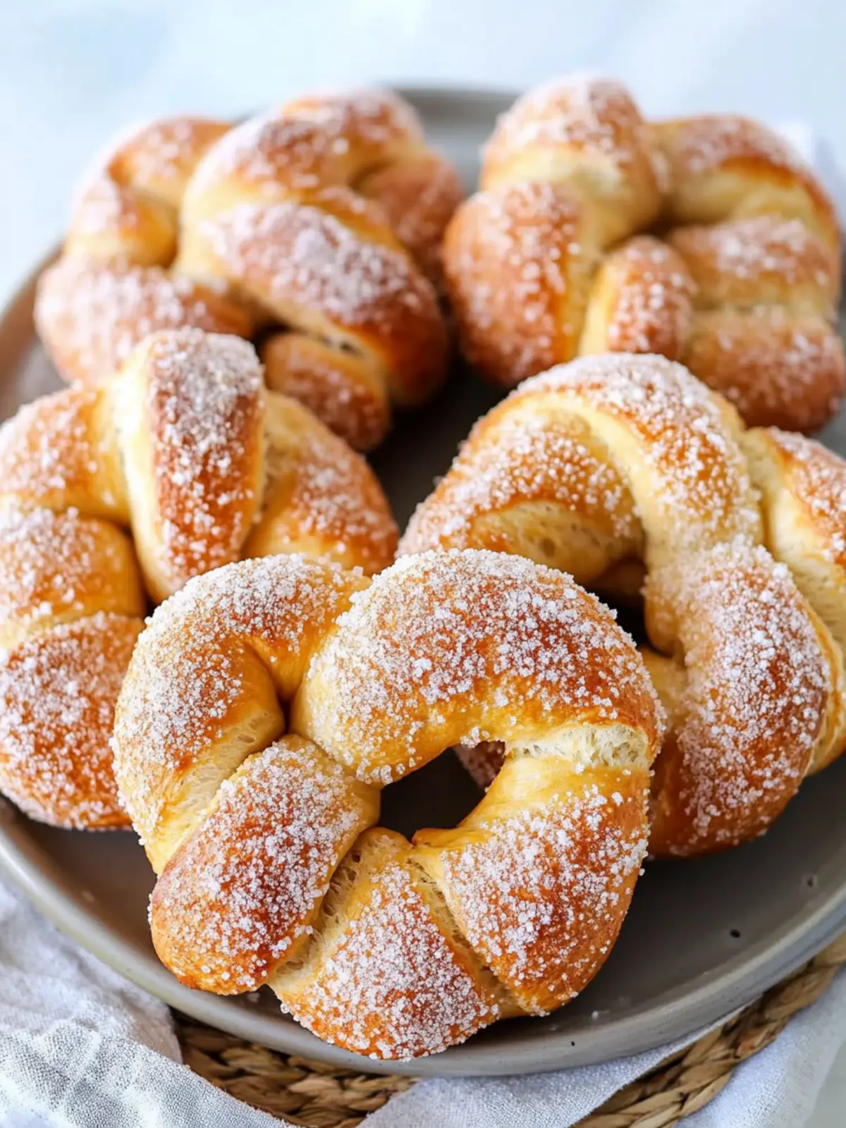 Homemade Cinnamon Sugar Soft Pretzels to Sweeten Your Day 2 Cinnamon Sugar Soft Pretzels