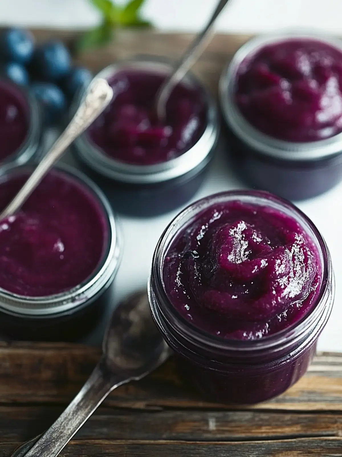 Delicious Blueberry Vanilla Applesauce You'll Crave Daily 4 Blueberry Vanilla Applesauce