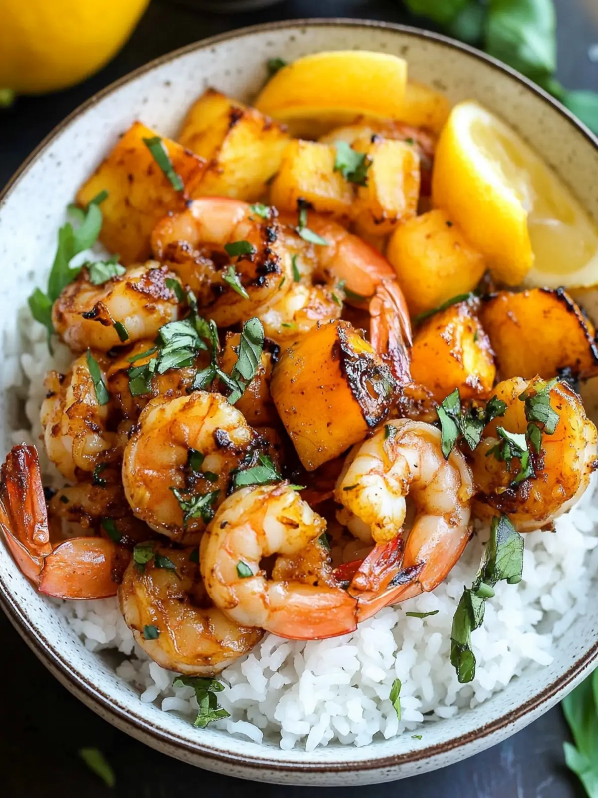 Tropical Shrimp Rice Bowl: A Flavorful Escape at Home 2 Tropical Shrimp Rice Bowl