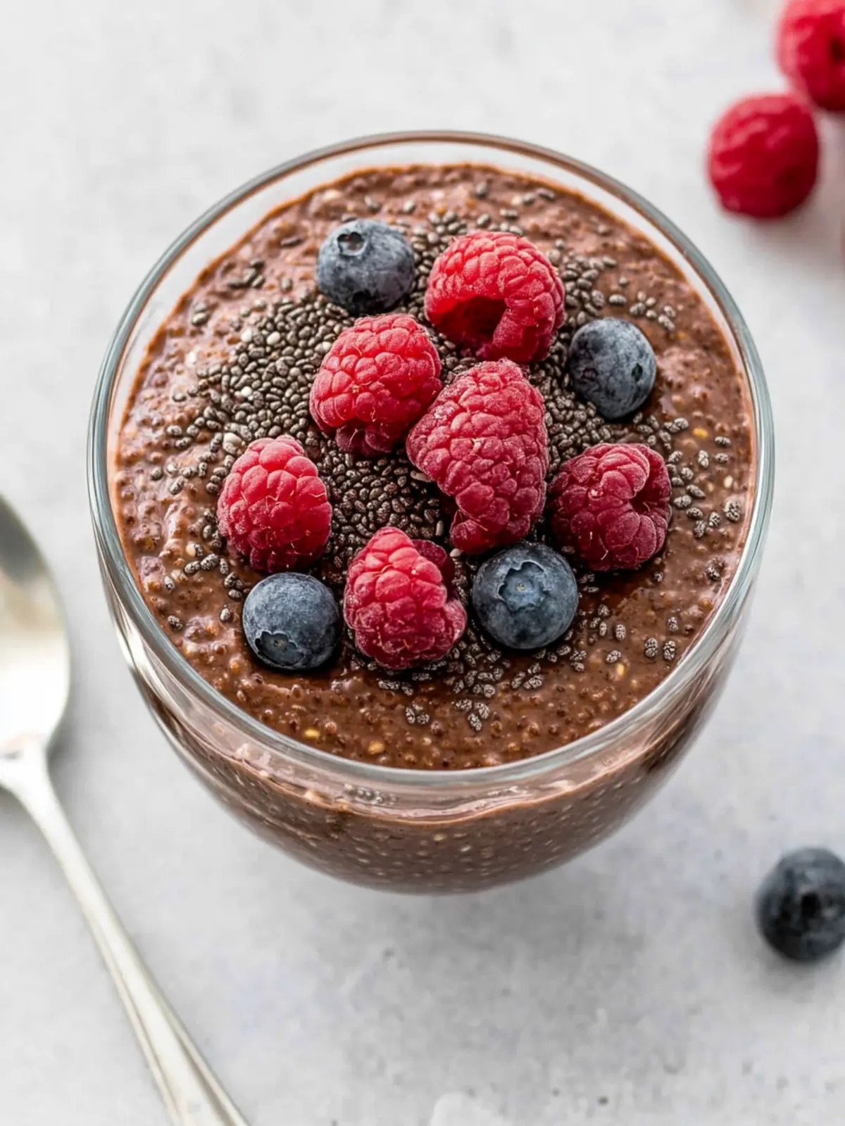 Delicious Cacao Chia Pudding That Boosts Your Day! 4 Cacao Chia Pudding