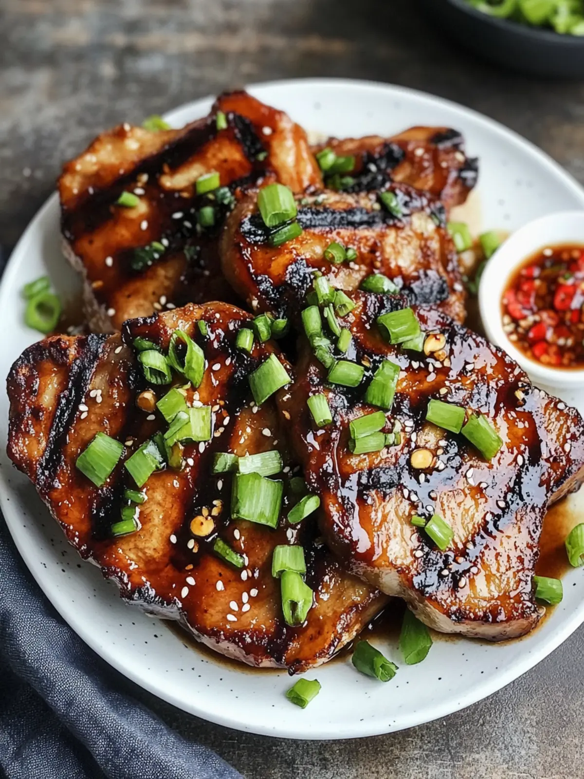 Irresistible Korean Pork Chops: Quick, Flavor-Packed Delight 4 Korean Pork Chops