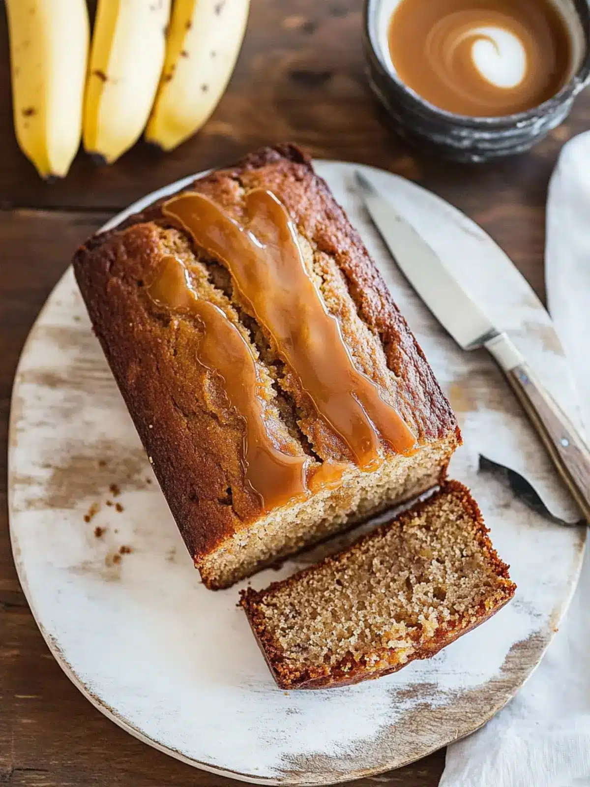 Indulge in Caramel Macchiato Banana Bread Bliss 2 Caramel Macchiato Banana Bread