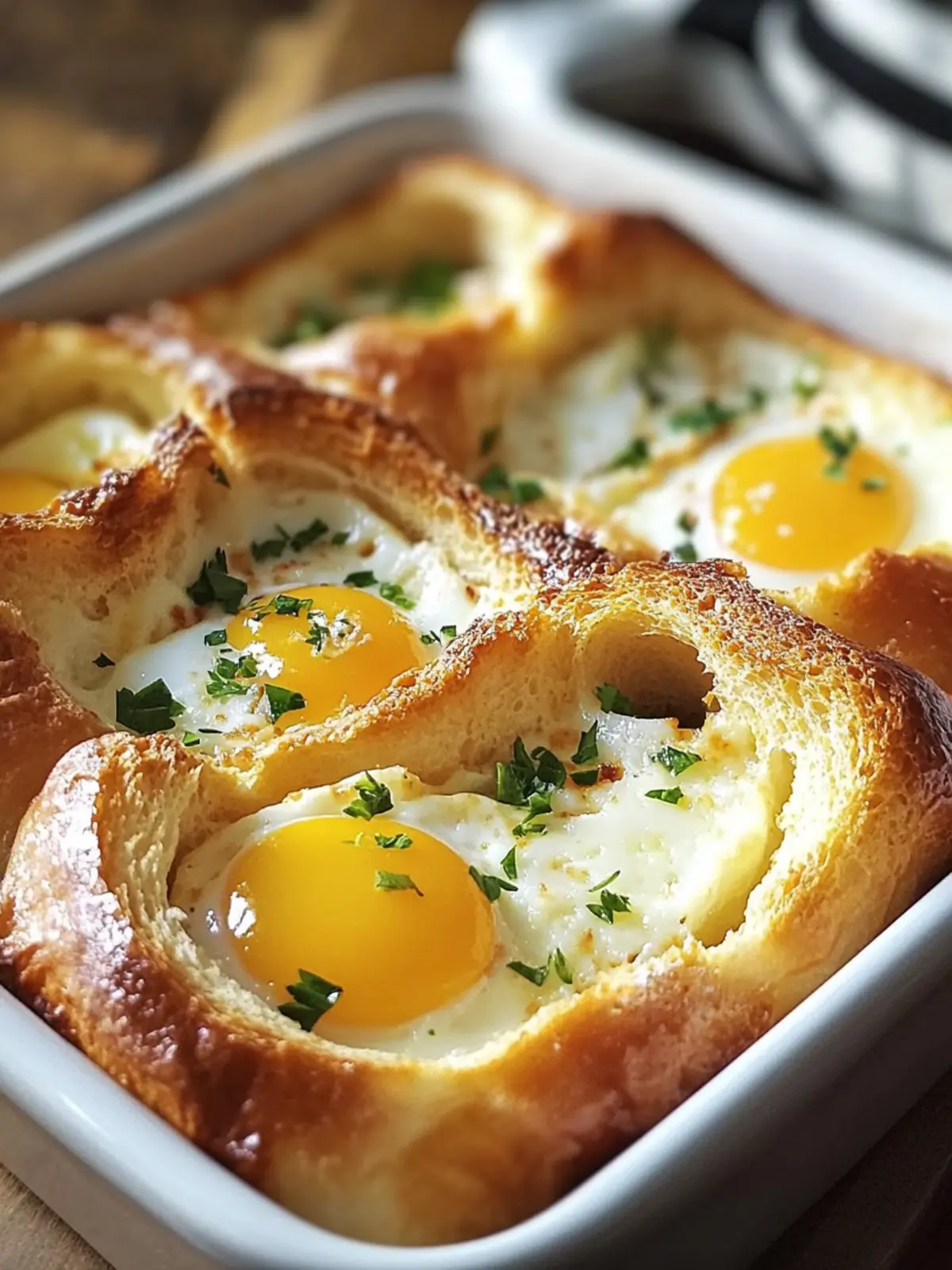 Savory Egg in a Hole Bake: A Breakfast Dream Come True 2 Egg in a Hole Bake