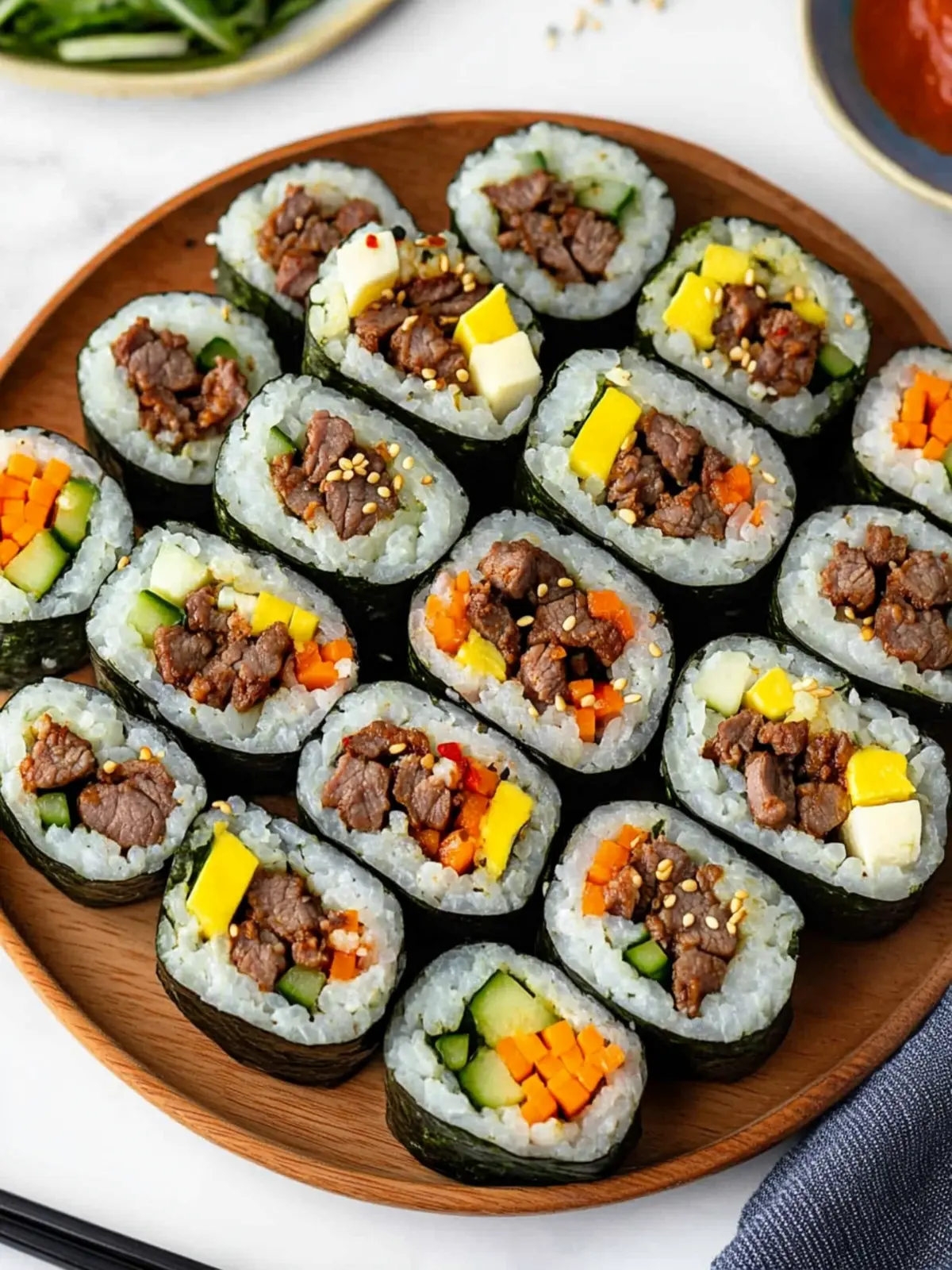 Savory Beef Bulgogi Kimbap: A Flavorful Homemade Adventure 4 Beef Bulgogi Kimbap