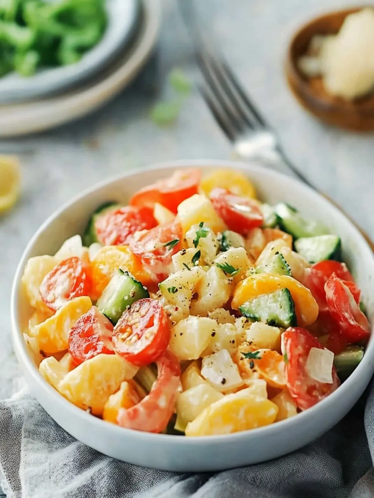 Deliciously Creamy Yucca Salad for a Fresh Twist on Side Dishes 3 Yucca Salad