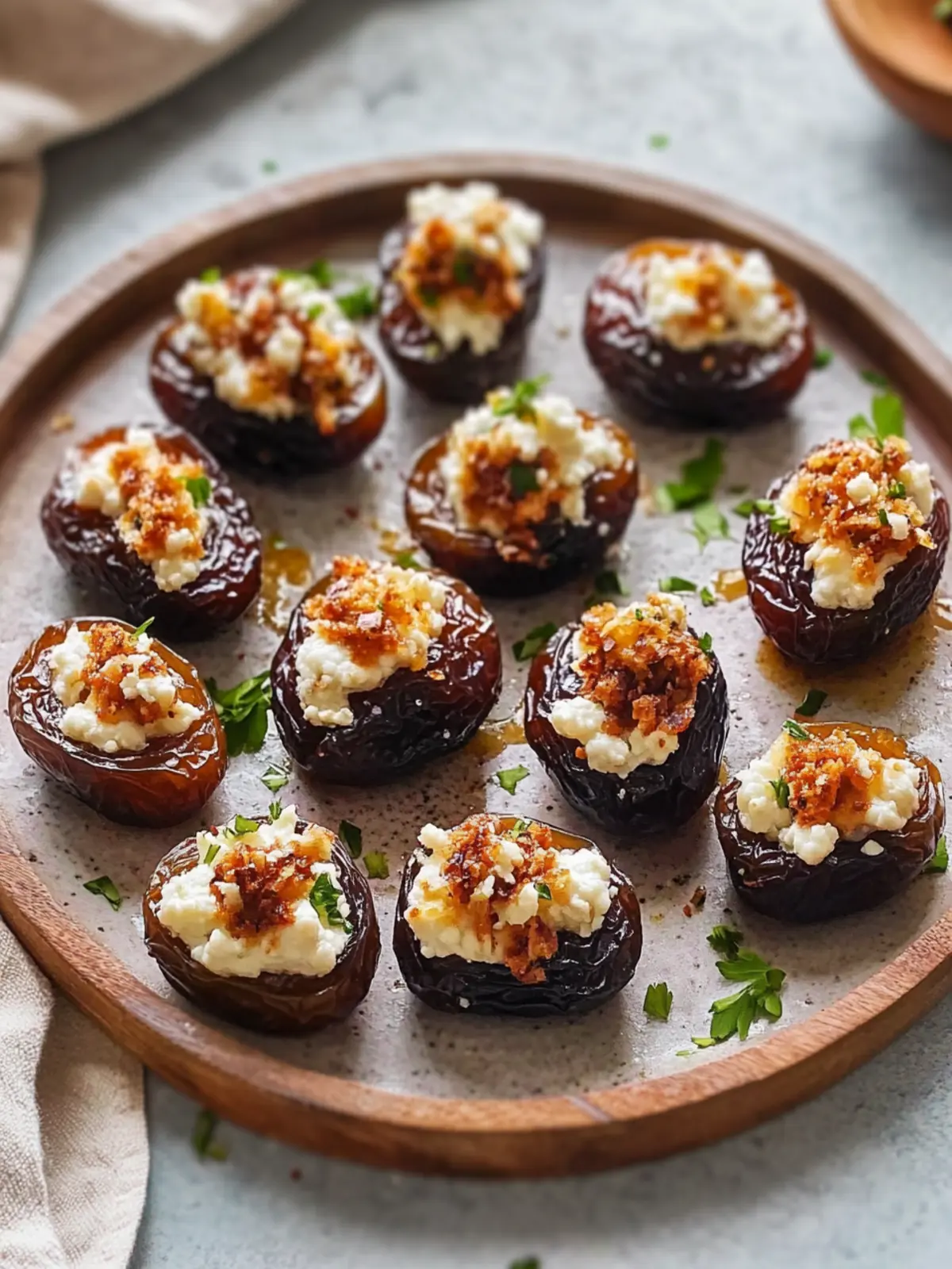 Goat Cheese Stuffed Dates: A Sweet & Savory Delight You’ll Love 2 Goat Cheese Stuffed Dates
