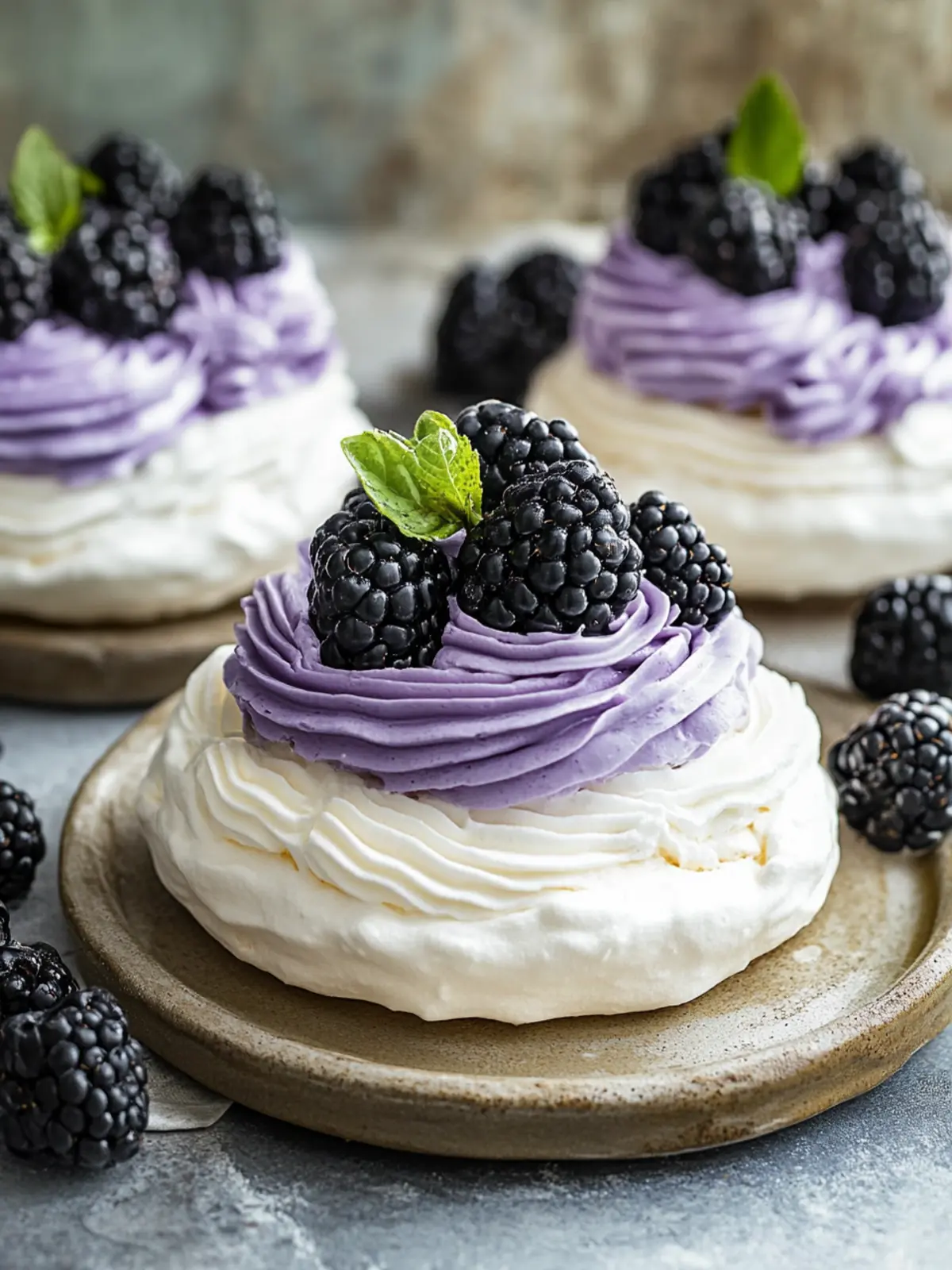 Decadent Blackberry Pavlovas for Sweet Moments at Home 4 Blackberry Pavlovas