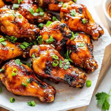 Peach Glazed Chicken Wings for a Sweet Summer BBQ Delight 10 Peach Glazed Chicken Wings