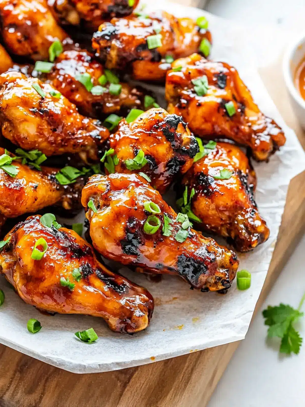 Peach Glazed Chicken Wings for a Sweet Summer BBQ Delight 5 Peach Glazed Chicken Wings