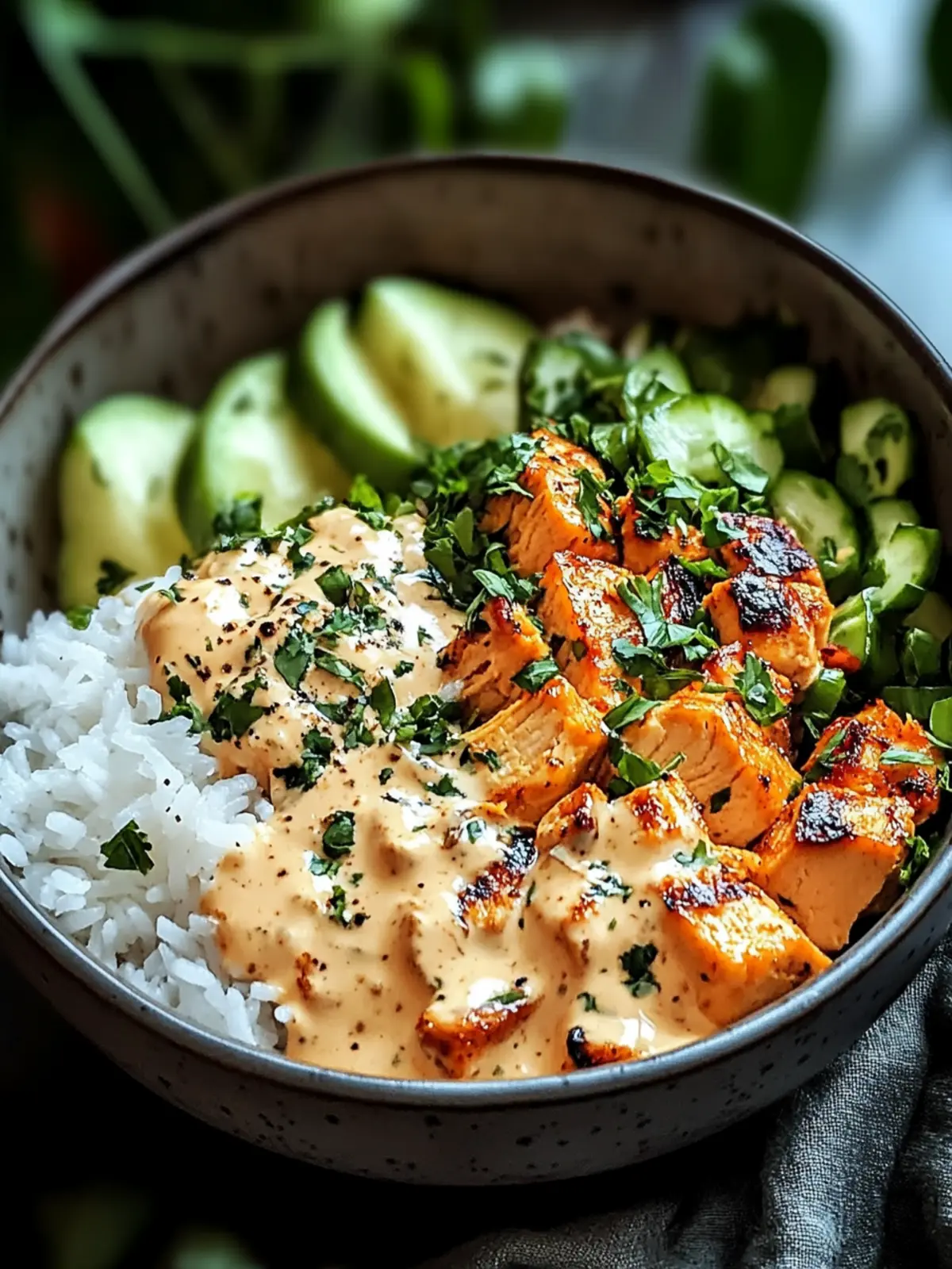 Delicious Coconut Chicken Rice Bowl for Quick Weeknight Meals 2 Coconut Chicken Rice Bowl