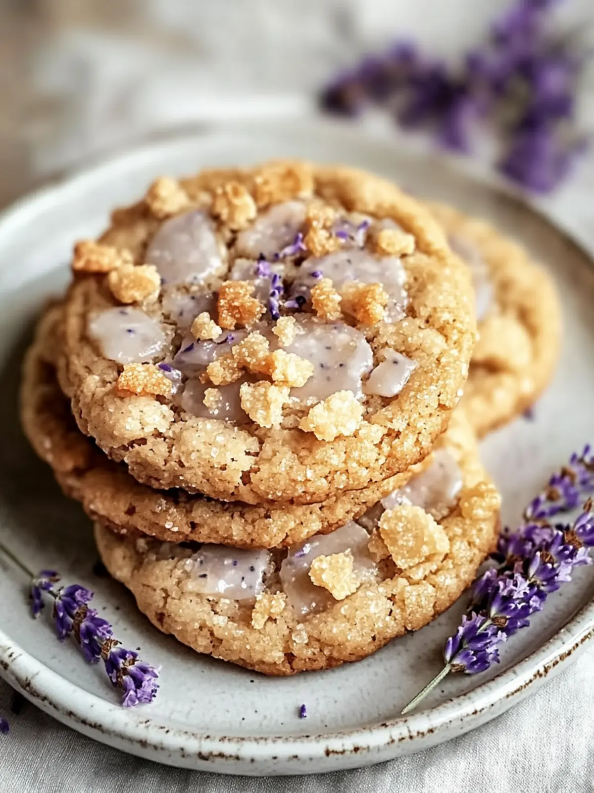Discover Irresistible Lavender Honey Crunch Cookies Recipe 2 Lavender Honey Crunch Cookies