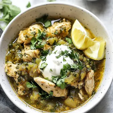 Easy Crockpot Salsa Verde Chicken for Flavor-Packed Meals 9 Crockpot Salsa Verde Chicken