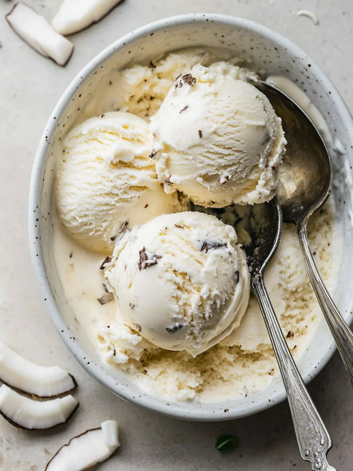 Creamy Coconut Custard Ice Cream for a Tropical Treat 2 Coconut Custard Ice Cream