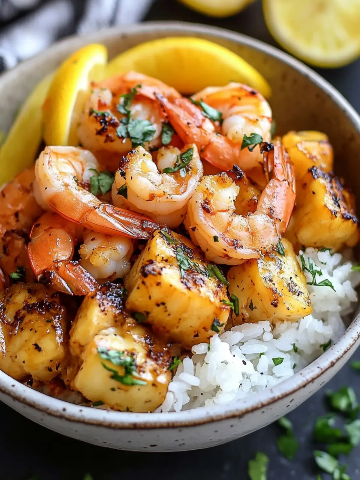 Tropical Shrimp Rice Bowl: A Flavorful Escape at Home 5 Tropical Shrimp Rice Bowl