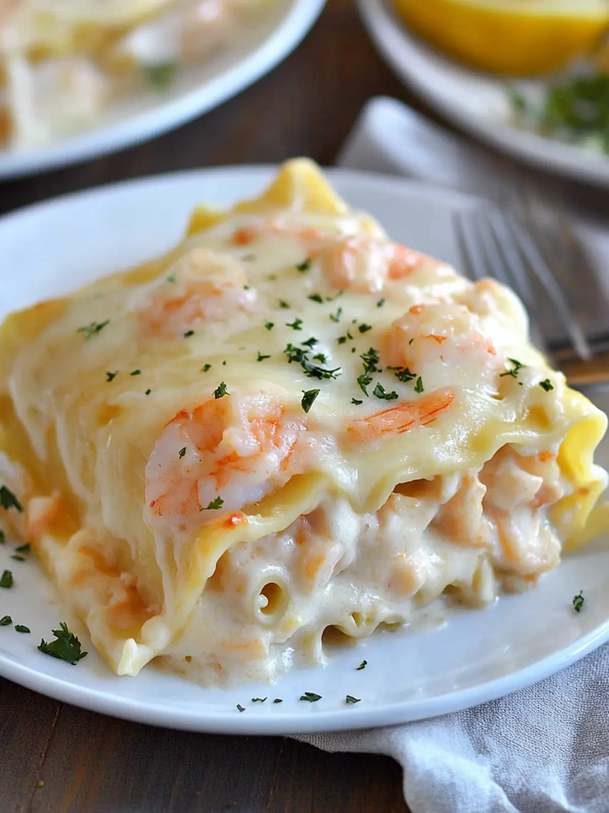 Delicious Shrimp & Crab Alfredo Lasagna Roll-Ups to Impress 3 Shrimp & Crab Alfredo Lasagna Roll-Ups