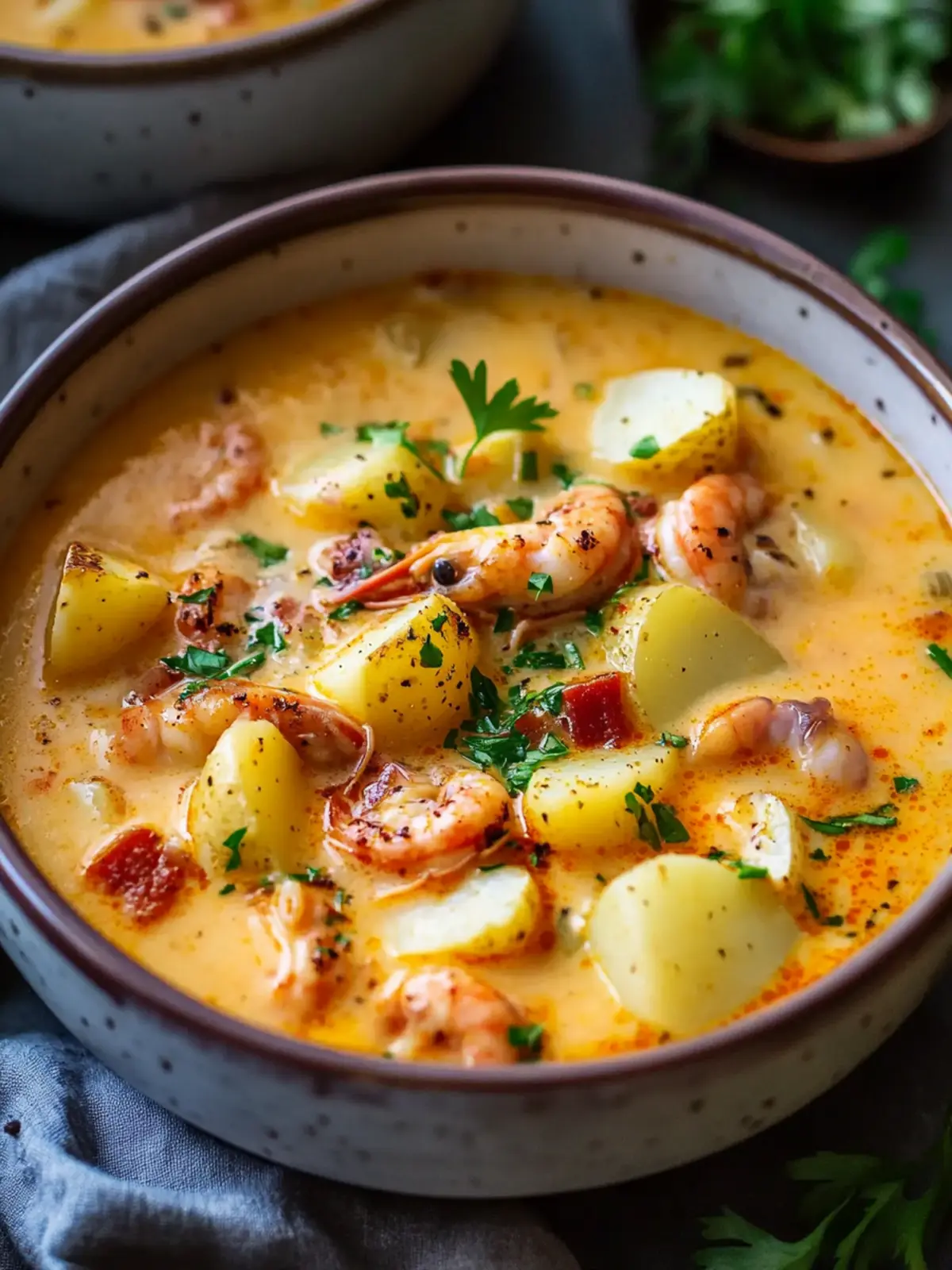 Cajun Crawfish Potato Soup for a Cozy Night In 3 Cajun Crawfish Potato Soup