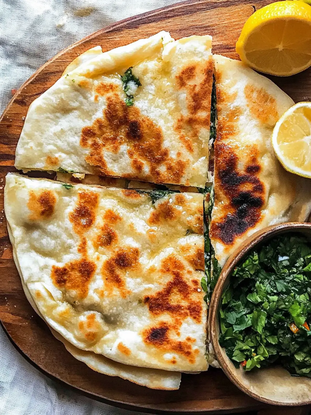 Delicious Gozleme: Easy Homemade Spinach and Feta Delight 2 Gozleme