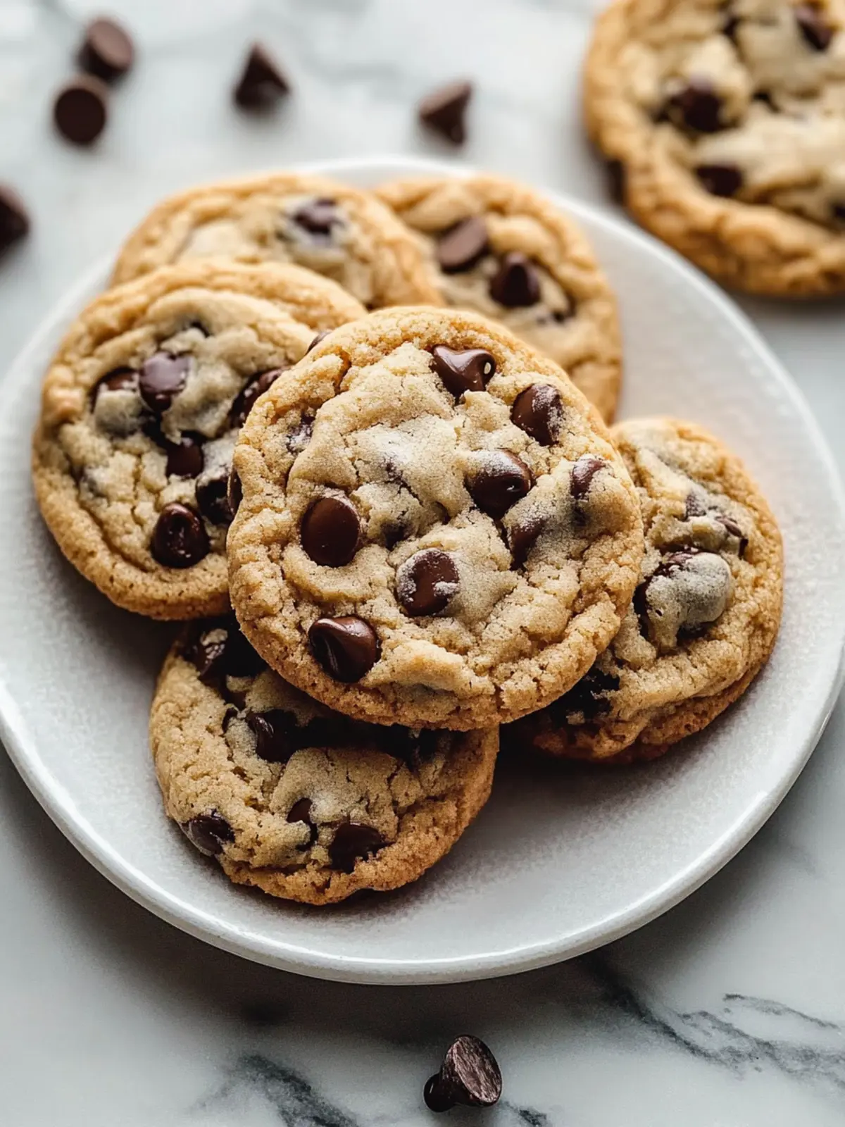 Irresistible Bakery Style Chocolate Chip Cookies Made at Home 3 Bakery Style Chocolate Chip Cookies