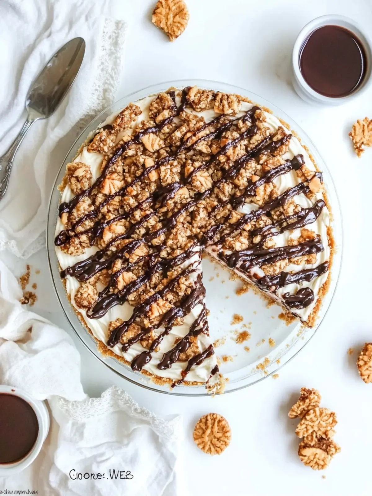 Samoas Cookie Pie: A Decadent Twist on Classic Comfort 2 Samoas Cookie Pie