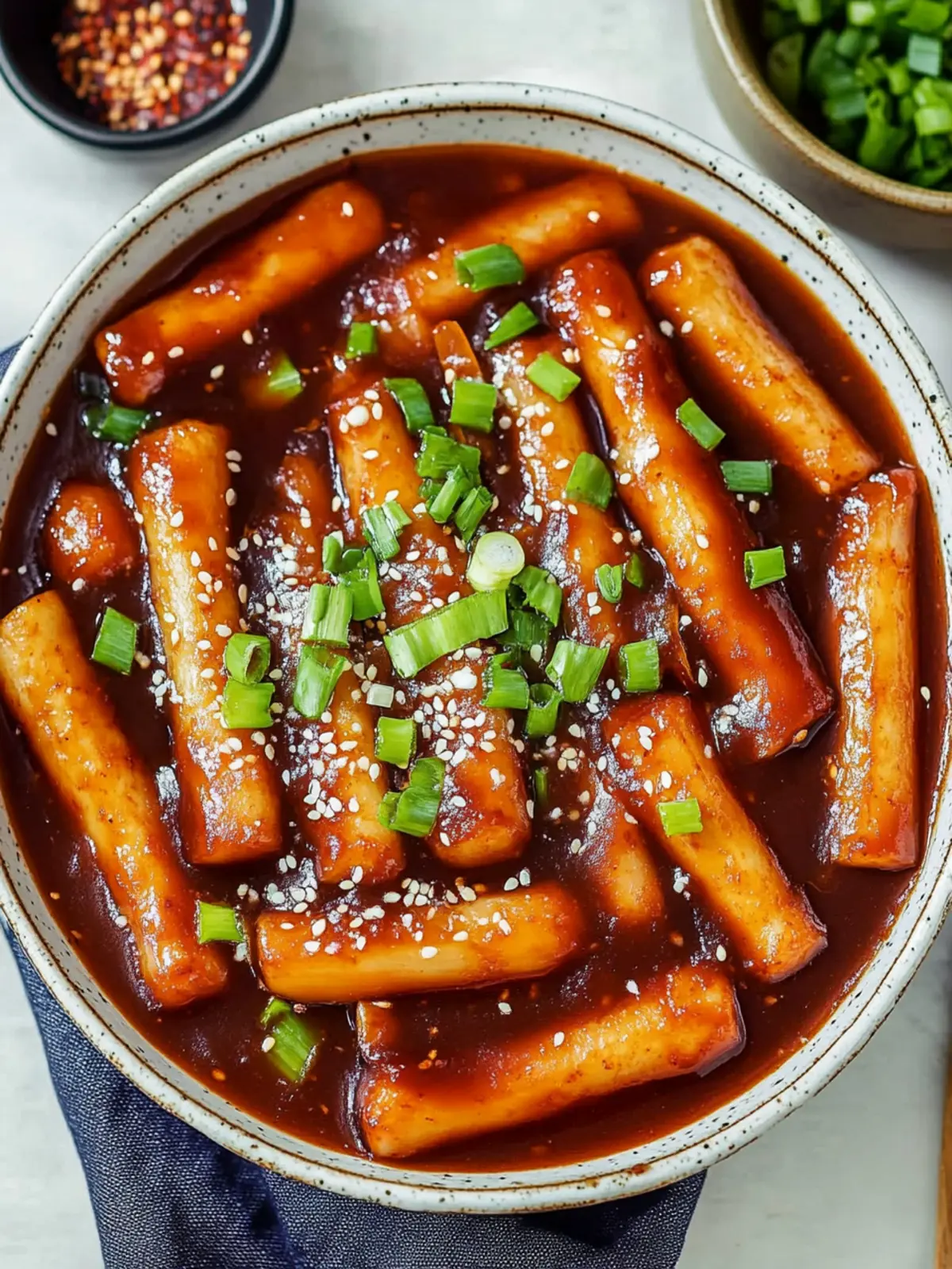 Mouthwatering Jajang Tteokbokki: A Chewy Korean Delight 2 Jajang Tteokbokki