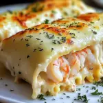 Decadent Shrimp & Crab Alfredo Lasagna Roll-Ups Recipe 13 Shrimp & Crab Alfredo Lasagna Roll-Ups