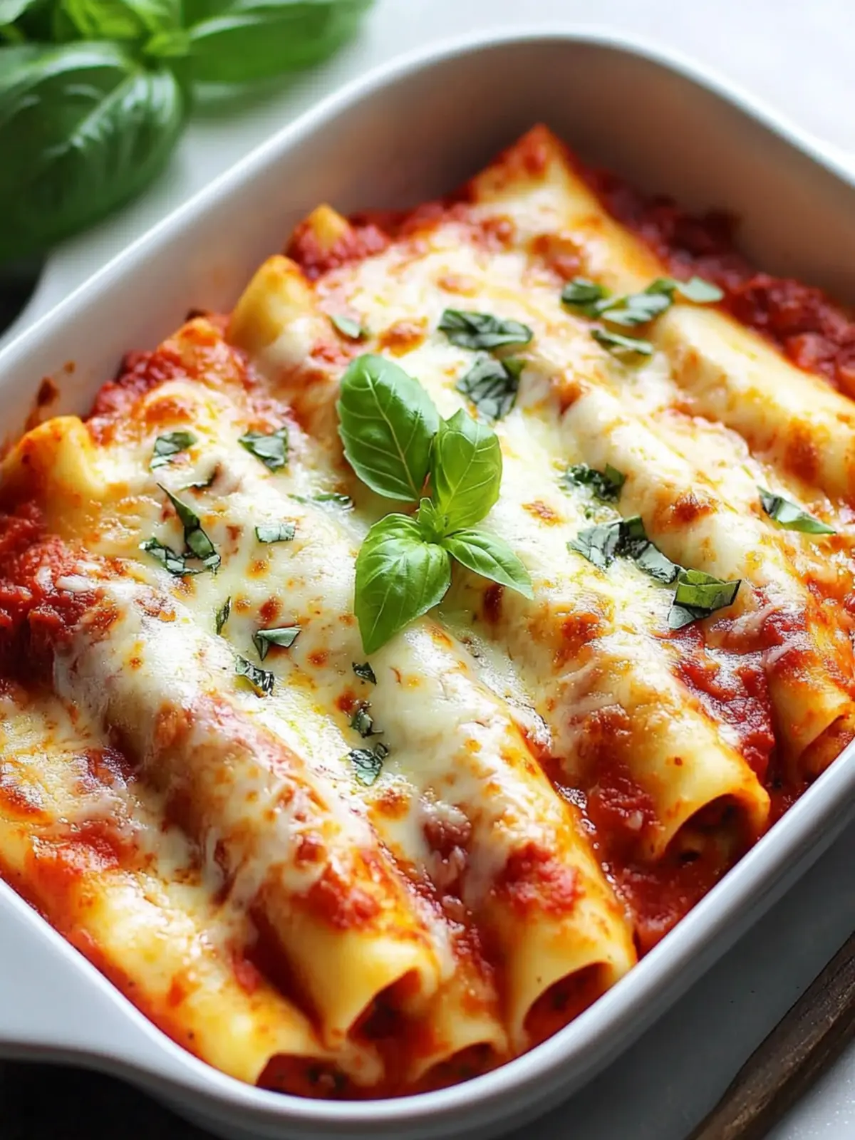 Irresistible Manicotti: A Comforting Homemade Delight 4 Manicotti