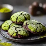 Delicious Matcha Chocolate Crinkle Cookies You'll Love 12 Matcha Chocolate Crinkle Cookies