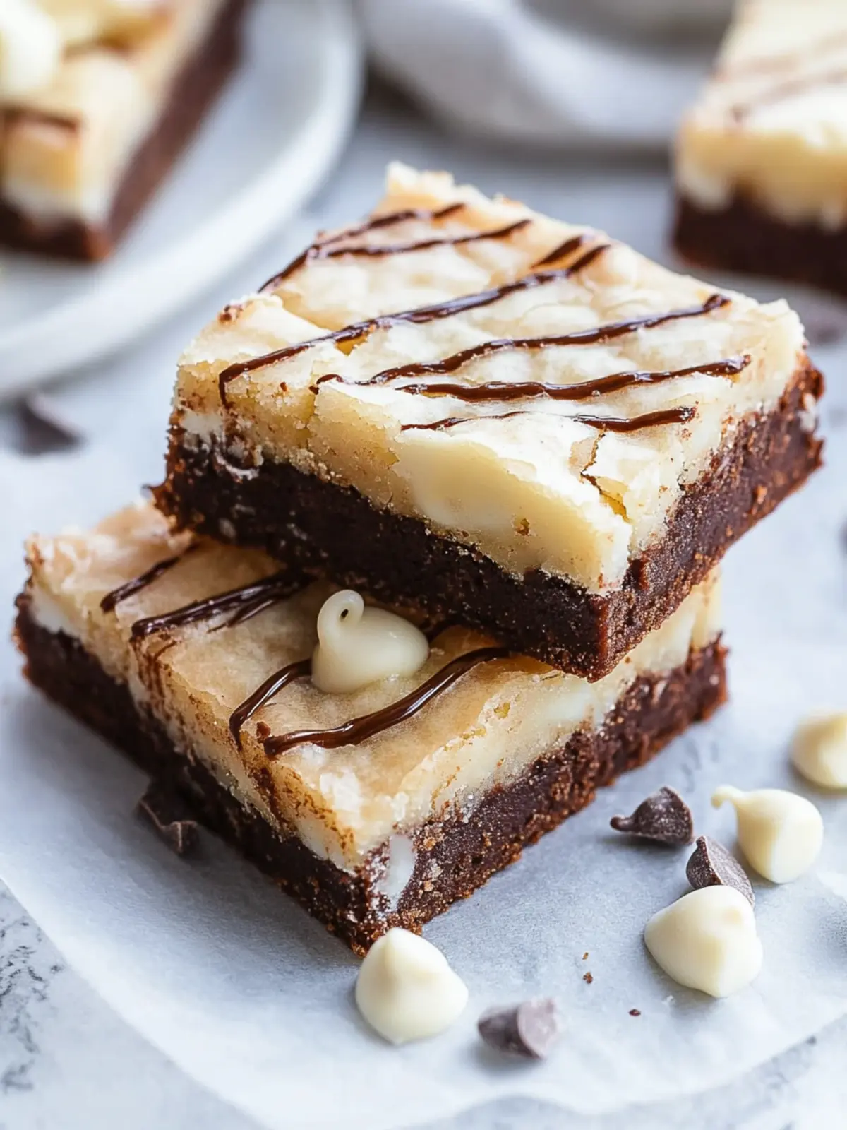 Decadent White Chocolate Brownies That Will Change Your Life 3 White Chocolate Brownies
