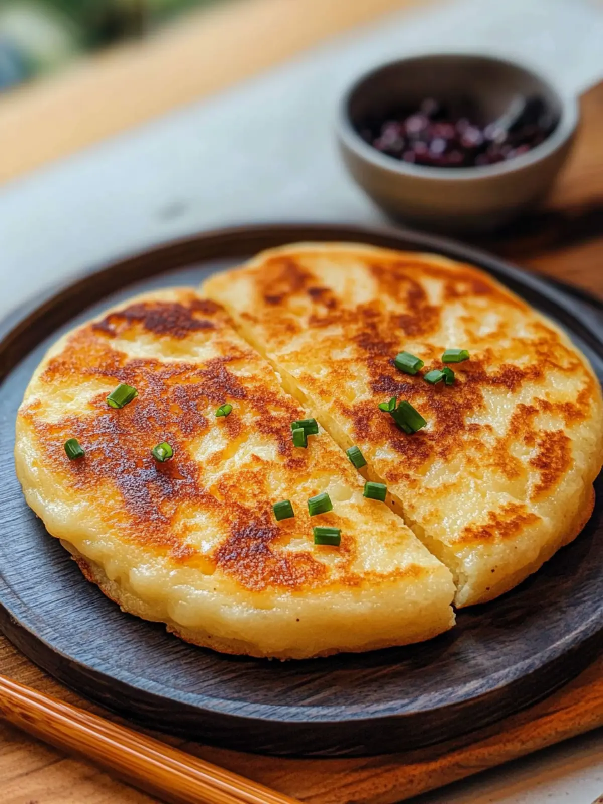 Korean Cheese Pancake: Crispy Delight with a Cheesy Surprise 5 Korean Cheese Pancake