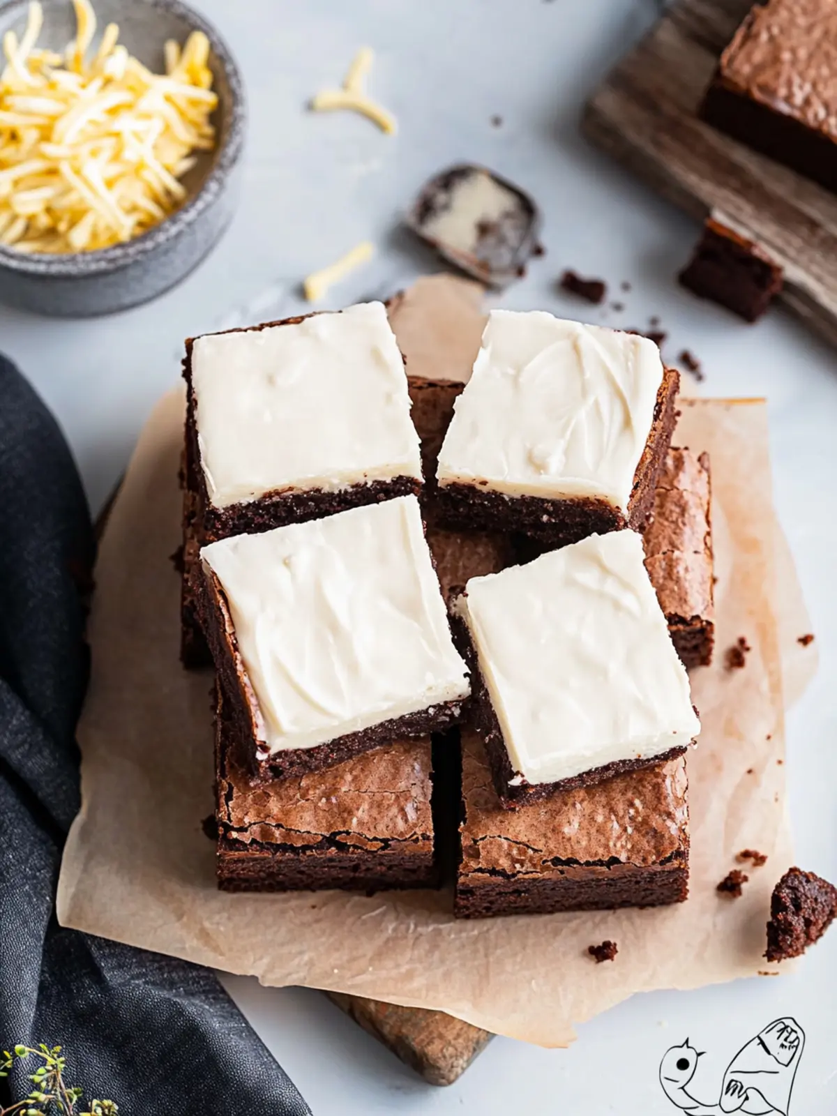 Decadent Vanilla Brownies That Will Steal Your Heart 3 Vanilla Brownies