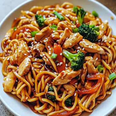 Savory Chicken Teriyaki Noodles Ready in Just 30 Minutes 10 Chicken Teriyaki Noodles